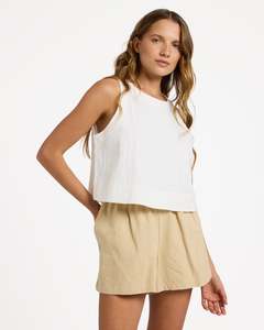 Womens Cropped Top: Womens Amor Tank Top