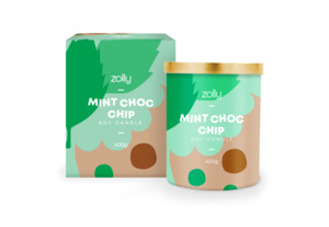 Candles 400g: Mint Choc Chip Candle 400g