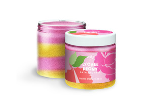 Bath: Lychee Peony Bath Crumble