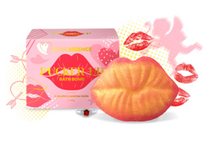 20 Ring Bath Bomb Sale: Pucker Up - Lip (Bath Bomb)