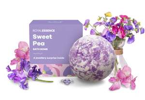 20 Ring Bath Bomb Sale: Sweet Pea (Bath Bomb)
