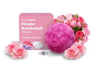 20 Ring Bath Bomb Sale: Flower Bombshell (Bath Bomb)