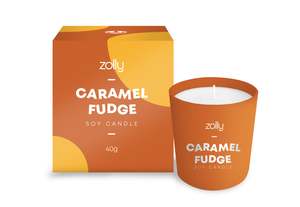 Mini Candles: Caramel Fudge Mini Candle 40g