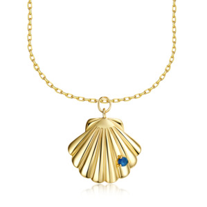 All: Gold Vermeil Necklace - SEASHELL