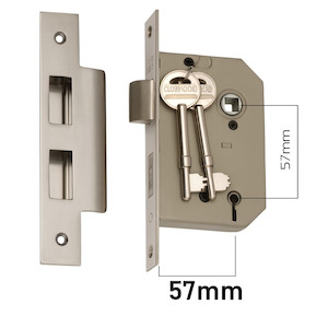 Mortice Lock - Chrome