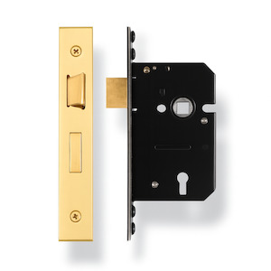 Mortice Lock - Polished Brass