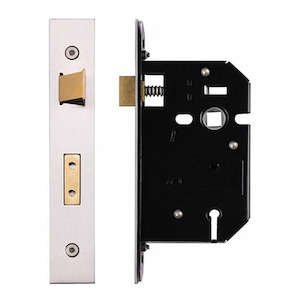Mortice Lock: Mortice Lock - Satin Nickel
