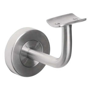 Handrail Brackets: Handrail Bracket - Stainless Steel - Commercial Grade