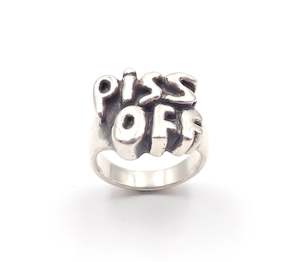 Screaming Jewellery: PISS OFF Ring