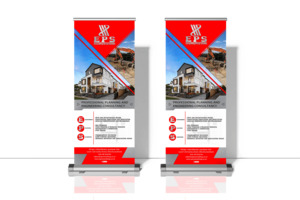 Roll Up Banner With Free Professional Custom Design For Business - R&R Gallery C&hellip;