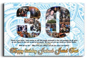 Custom Number Photo Collage Canvas - R&R Gallery Custom Banners & Digital Oi&hellip;