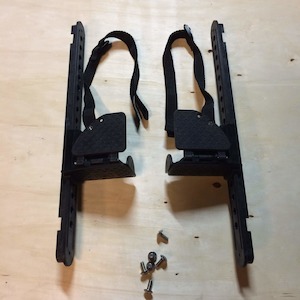 parts: Ozo Complete Footrest setup with Rudder Flaps