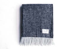 All: Napiers Bush navy throw