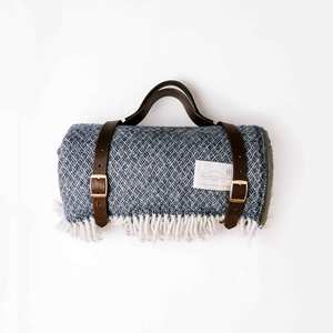 Picnic Blanket: Napiers Bush Navy picnic blanket