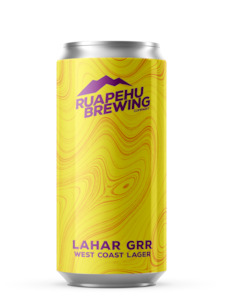 Limited Release: LAHAR-GRR WEST COAST LAGER 440mL