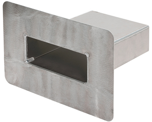 Aluminium Overflow 200mm x 75mm