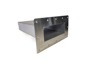 Stainless Steel Overflow 200mm x 75mm