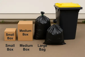 "Boxed & Bagged Rubbish Removal from $19
