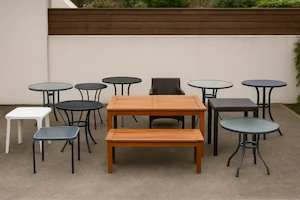 Products: Out Door Table Sets - Rubbish Pickup