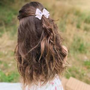 Sale: SALE - Summer Single Big Sister Size Bow Clips