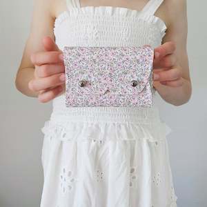 Decor And Gifts: Danai - Card Holder Purse In Pink