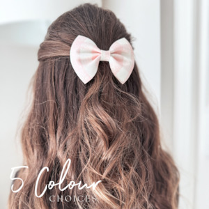 Pinch Bows: Gita Single Bow Clips or Headbands