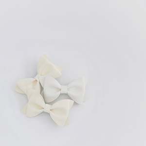 Soria - Single Little-Sister Bow Clips (2 Colour Choices)
