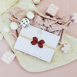 School Friendly: Lula - Single Middle Sister Bow Clips Or Headbands