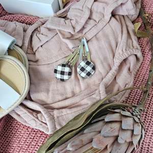 Gingham Consciously Crafted Clip Duos