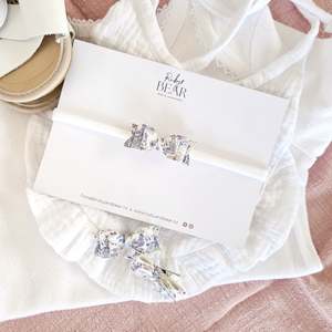 Headbands: Meredith - Little-Sister Bow Clip Duos Or Single Headbands