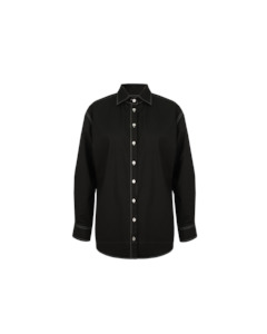 Liam Tops: JULIA SHIRT BLACK