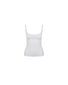 BEAU TANK WHITE