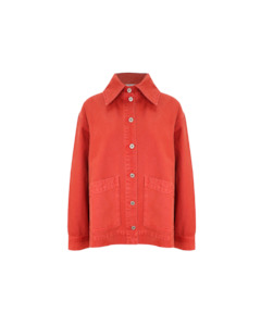 SODA DENIM JACKET RUST