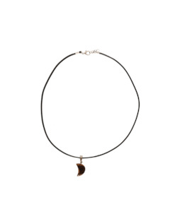 Jewellery: MOON NECKLACE SILVER