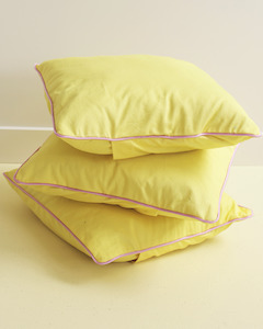 Sale: PIPE DREAM RECYCLED CUSHION SUNSHINE PINK
