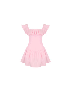MONACO MINI DRESS SOFT PINK