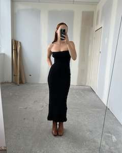 Upside Down: BUBBLE DRESS BLACK