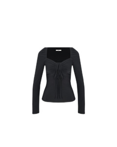 Symphony Lookbook: BOBBI TIE LONG SLEEVE BLACK