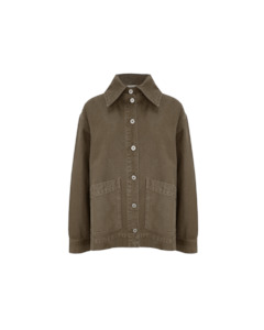 SODA DENIM JACKET KHAKI