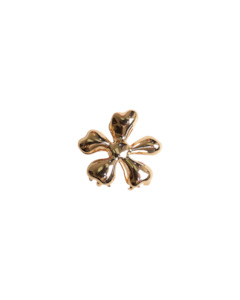 SMALL FLOWER HAIR CLAW GOLD