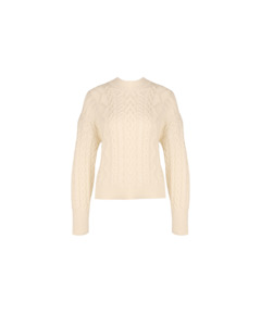 Knitwear: SOMERSET SWEATER CREAM
