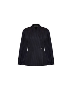 COCO BLAZER NAVY PINSTRIPE