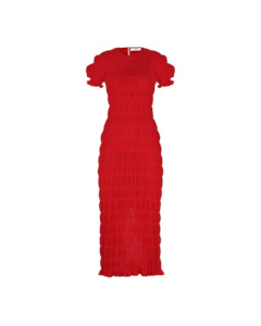 Dresses: MIRELLA T-SHIRT DRESS CHILLI