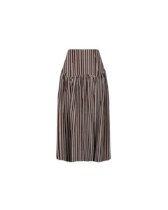 Sets: TRULLI SKIRT BROWN PINSTRIPE
