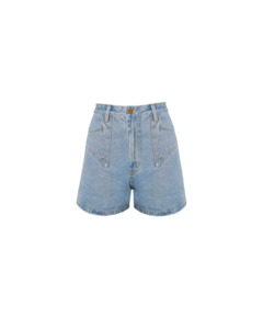 CLOVER DENIM SHORT BLUE
