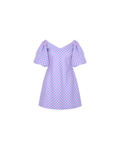Symphony Lookbook: BON GINGHAM MINIDRESS PINKBLUEGINGHAM
