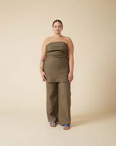 FIREBIRD LINEN PANT KHAKI