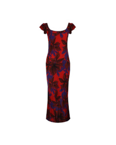 Midi Dresses: THEA DRESS SAMBA