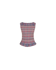 Tops: ANASTASIA TANK POOLSIDE TARTAN
