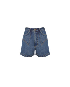 Essentials: CLOVER DENIM SHORT INDIGO